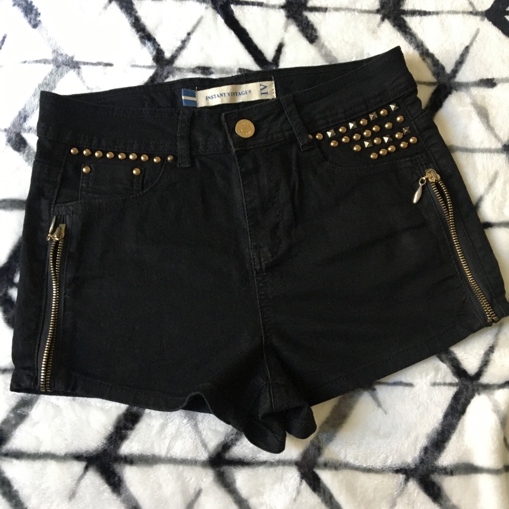 Black shorts